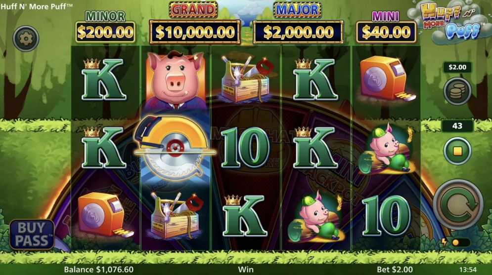 Huff N' More Puff Slot