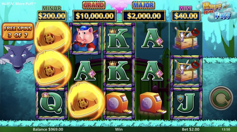 Huff N' More Puff Slot