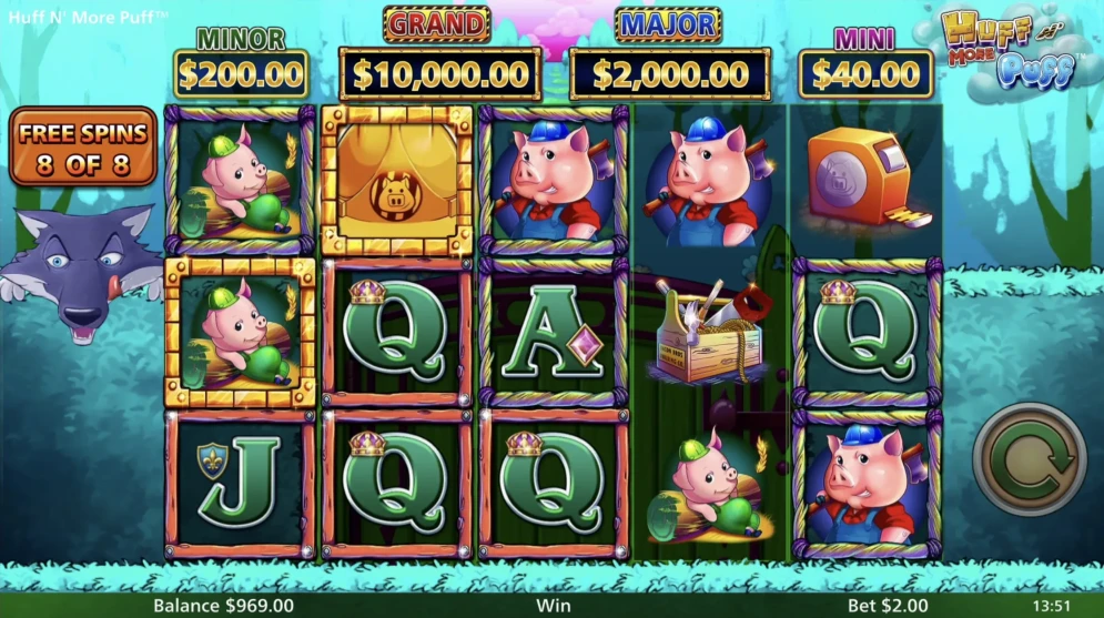 Huff N' More Puff Slot